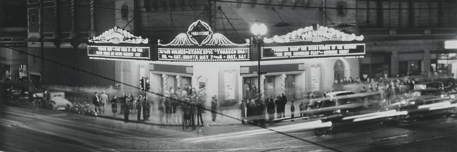The Paramount Theater in Omaha, 1937.